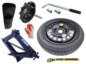 Notrad 135/80 R17 Nissan Qashqai II (2014-2021) mit set