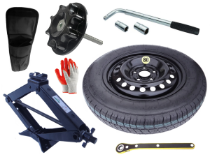 Notrad 135/90 R16 Nissan Juke (2010-2020) mit set