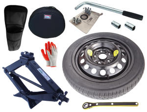 Notrad 125/80 R16 Mercedes C Klasse W205 (2015-2021) mit set