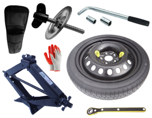 Notrad 125/70 R17 Nissan Leaf (2018-jetzt) mit set