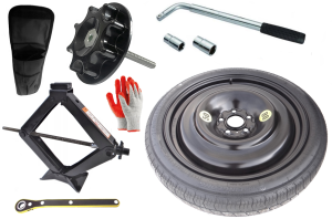 Notrad 125/80 R18 Fiat 500X (2014-jetzt) mit set