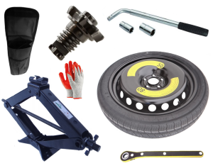 Notrad 125/70 R19 Skoda Octavia IV (2020-jetzt) mit set