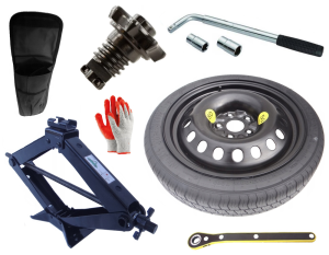 Notrad 125/70 R17 Volkswagen Polo (2017-jetzt) mit set