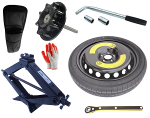 Notrad 125/70 R19 Nissan Ariya (2022-jetzt) mit set