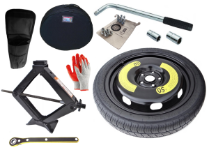 Notrad 125/70 R18 Mercedes CLA C117 (2013-2019) mit set