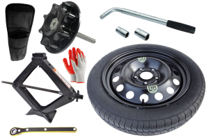 Notrad 125/80 R17 Fiat Tipo Cross (2016-jetzt) mit set