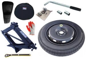 Notrad 135/80 R17 Mercedes GLA (2014-2020) mit set