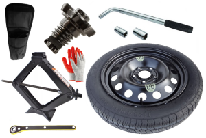 Notrad 125/80 R17 Cupra Ateca (2018-jetzt) mit set
